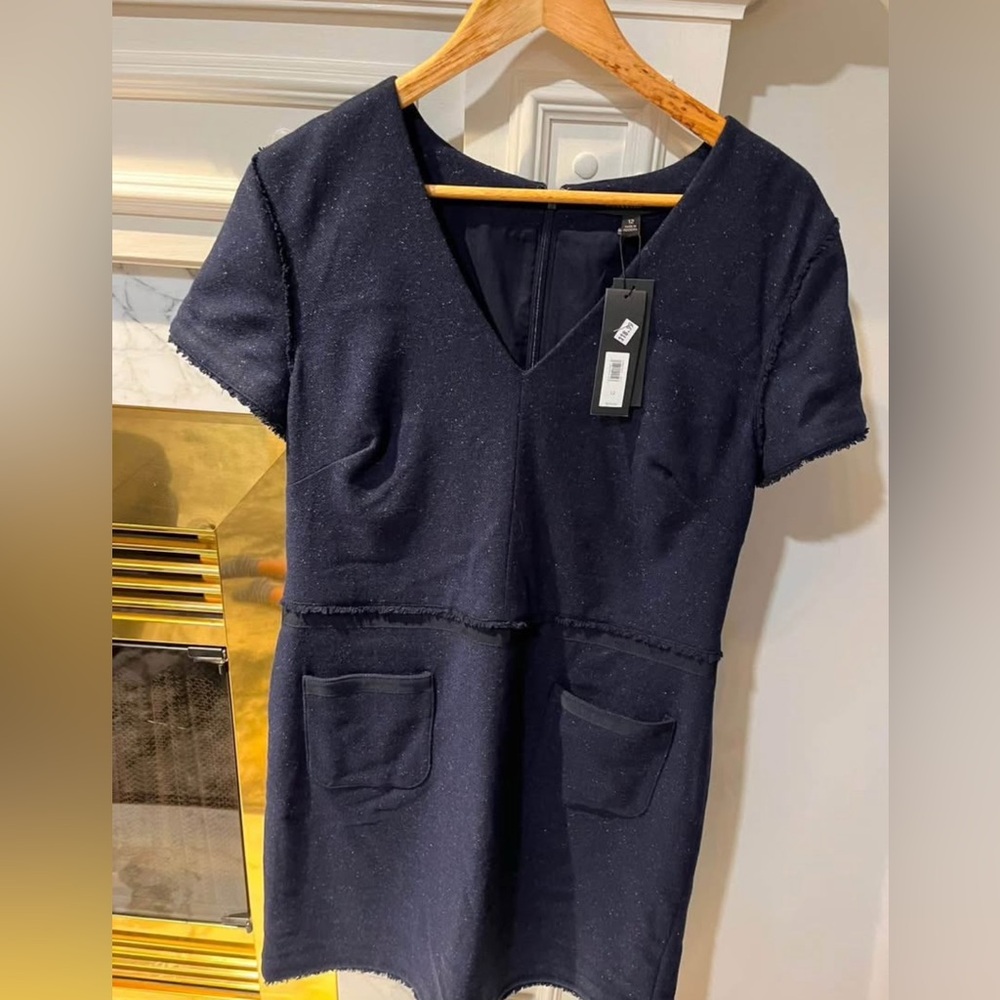 Banana Republic Dark Blue Mini Dress